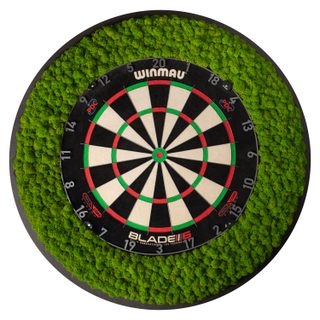 MOOSMOOS GAME ON - Dart Surround – Premium Dartschutz aus echtem Islandmoos