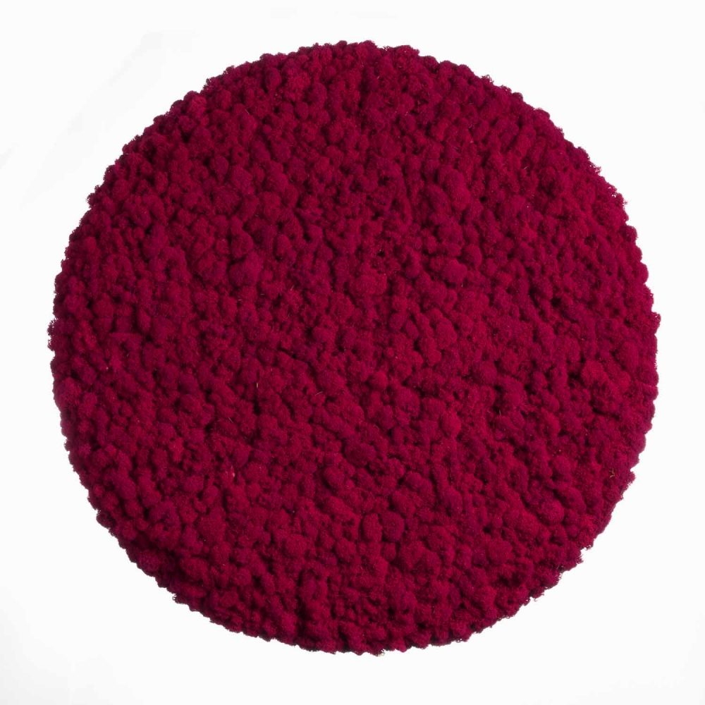 Moos ´Circle´ Islandmoos Chili Ø 60 cm - 1