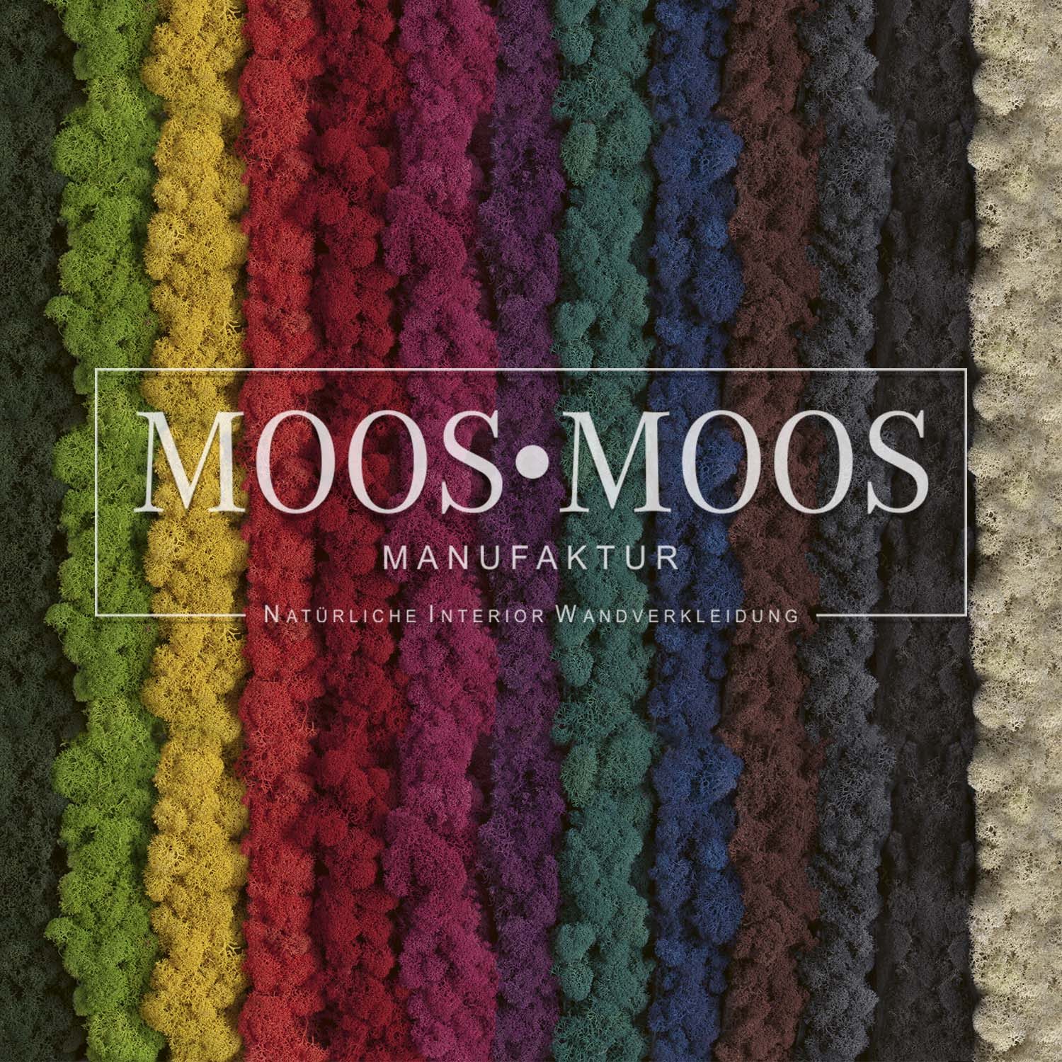 Moos Wandverkleidung - Amalia - 25 x 25 cm - Apfelgrün - 10