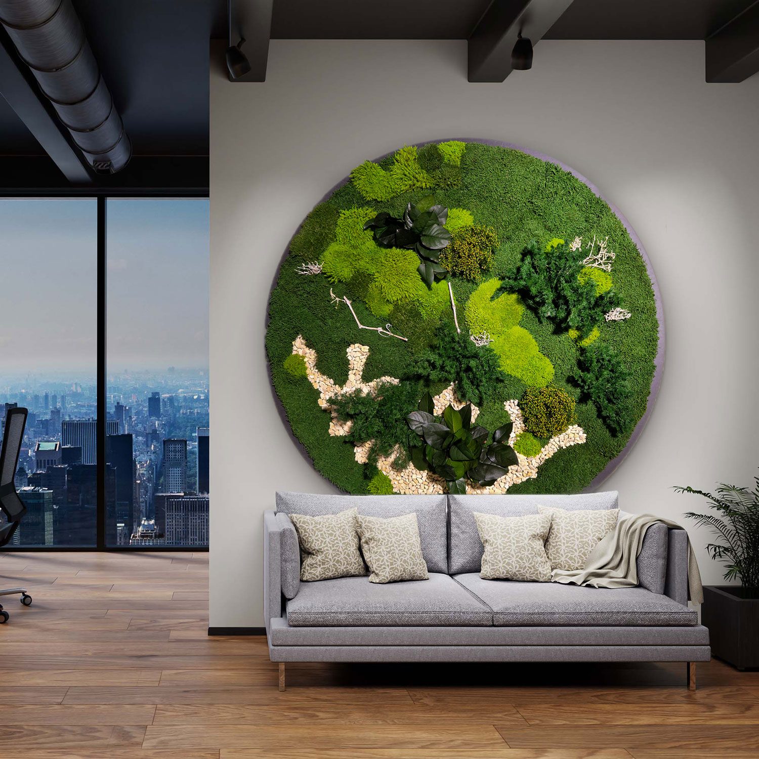 Moosbild Gigant Plateau