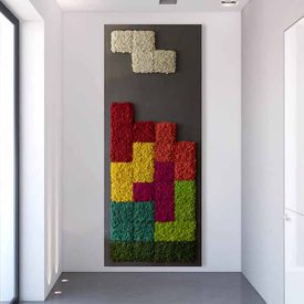 Tetris 280 x 110cm, Islandmoos - 1