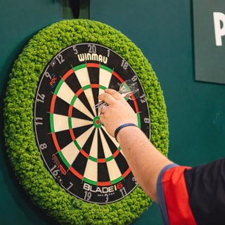 MOOSMOOS GAME ON - Dart Surround – Premium Dartschutz aus echtem Islandmoos