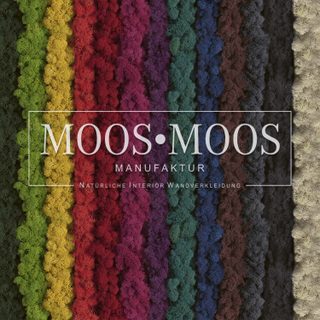 Moos Wandverkleidung - Amalia - 25 x 25 cm - Apfelgrün - 10